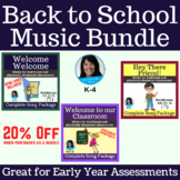BACK TO SCHOOL Music Activities - Welcome Song with Beat Passing Singing  Game