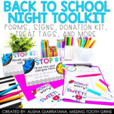 Back To School Night and Meet The Teacher Forms and Signs