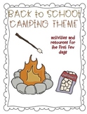 Back To School Pack Camping Theme