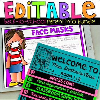 Back to School Flipbook BUNDLE, Digital Meet the Teacher