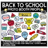 Back To School Photo Booth Props and Photo Booth Speech Bubbles