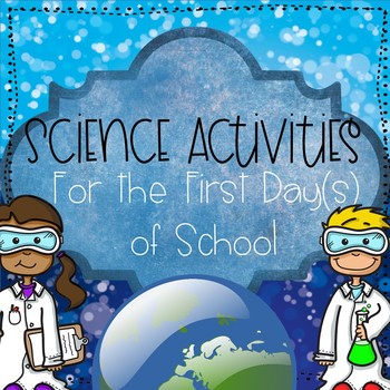 Preview of Back-To-School Science Activities