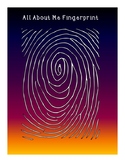 Back To School: Science All About Me Fingerprint Activity