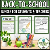 Back To School Science Bundle for Students and Teachers