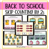 Back To School Skip Counting by 2s Boom Cards