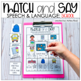Back To School Speech Therapy - Articulation & Language - 