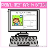 Back To School Speech Therapy | DIGITAL First Day Activiti