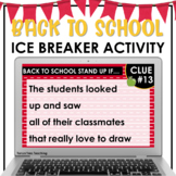 Back To School Stand Up If Icebreaker Team Building Activi