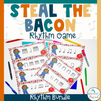 Preview of Back To School | Steal The Bacon | Rhythm Game Bundle