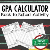 Back To School Student GPA Calculator