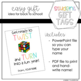 Back To School Student Gift Tag