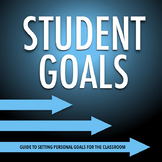 Back To School Student Goal Setting Templates: Set Personal & Academic Goals