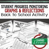 Back To School Student Progress Monitoring and Reflection Forms
