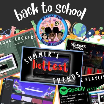 Preview of Back To School- Summer's Hottest Trends Digital Activity