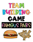 Back To School Team Building Game: Famous Pairs
