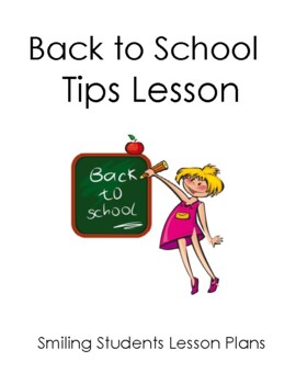 Preview of Back To School Activity Lesson