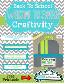 Back To School Welcome To Speech Craftivity