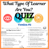 Back To School What Type Of Learner Are you? Personality Q