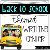 Back To School Writing Center