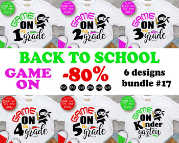 Back to School SVG, Kindergarten SVG