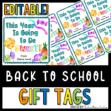 Back To school Welcoming Gift Tag For Students - This year