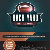 Back Yard Football Drills | PE Football Unit