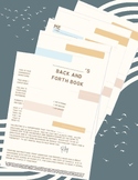 Back and Forth Book-Colorful