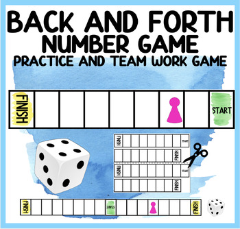 Preview of Back and Forth Game | Math and Teamwork Game