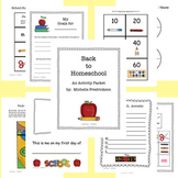 Back to Homeschool or Back to School Activity Pack - Class