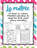 Back to School - 10+ French Activities