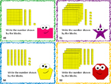 120 Back to School Math Task Cards Grades 2 - 3  (Add, subtract, fractions, etc)