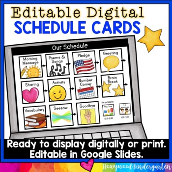 Preview of Back to School 122 Visual Schedule Cards . Use digitally or print any size!