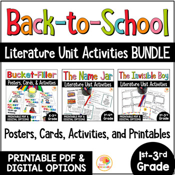 Preview of Back to School Read Aloud Books and Activities: First Day and First Week
