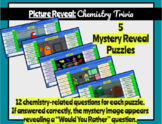 Back to School/1st Day Activity: Chemistry Mystery Puzzles BUNDLE