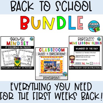 Back to School Activities | Beginning of the Year | First Week of ...