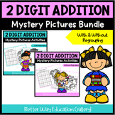 Back to School 2 Digit Addition With & Without Regrouping 