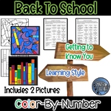 Back to School Learning Style and Getting to Know You