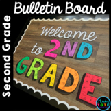 Back to School 2nd Grade Bulletin Board | Classroom Decor