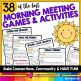 Back to School : 38 Morning Meeting Activities Games to Bu