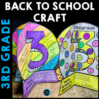 Back to School 3rd Grade Activities FREEBIE | Math Craftivity | TpT