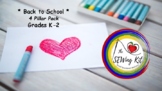 Back to School 4 Pillar Pack K-2