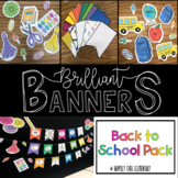 Brilliant Banner | Back to School / Cute Supplies Decor Pack