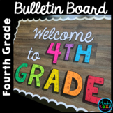 Back to School 4th Grade Bulletin Board | Classroom Decor