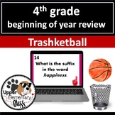 Back to School 4th grade Trashketball