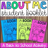 Back to School About Me Book - A Book About Me!