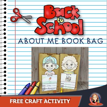Preview of Back to School About Me Craft Activity