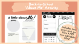 Back-to-School "About Me" Templates | #BTSDIY23