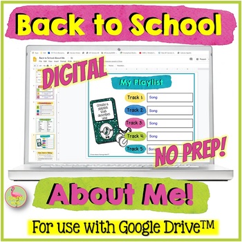 Preview of Back to School About Me for Google Slides™