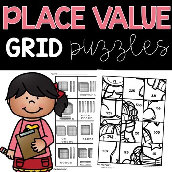 Preview of Place Value Worksheets 2nd Grade