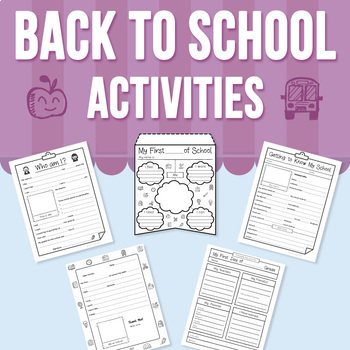 Back to School Activities by Class Plus | TPT